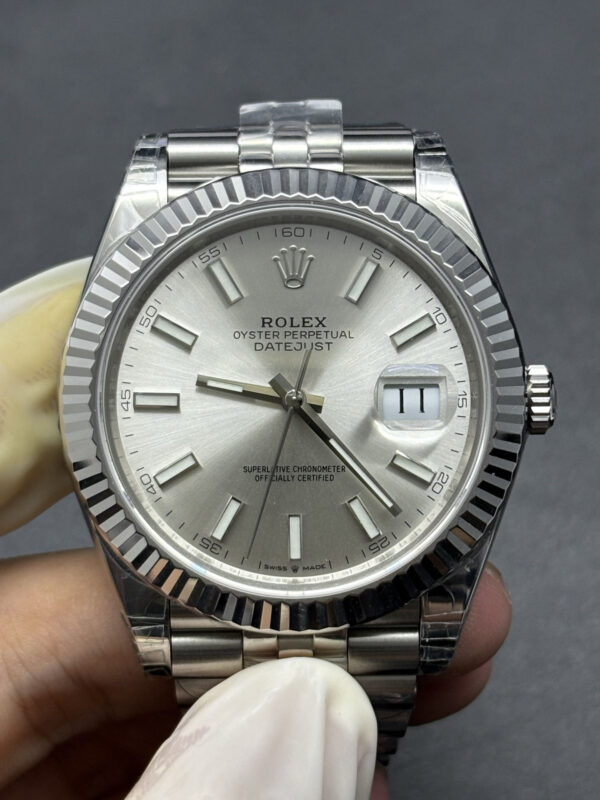 Datejust 41 ref. 126334 Silver Dial 3235Movement