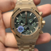 Audemars Piguet Royal Oak Chrono 26240 RG  1:1 Best Edition Green Dial on RG Bracelet 4401 Super Clone