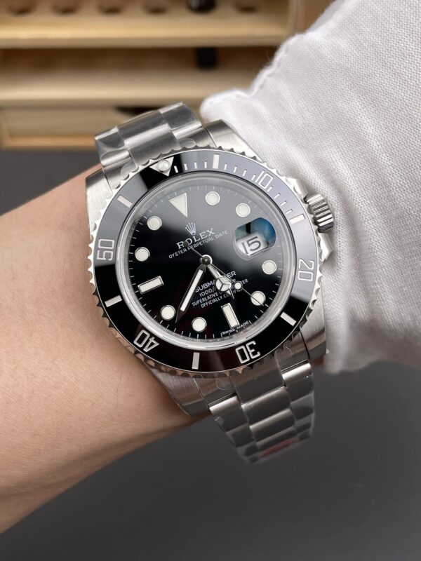 Submariner 116610 LN Black Ceramic 1:1 Best Edition 904L Steel on SS Bracelet DD3135