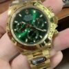 Daytona Cosmograph Daytona 40mm Yellow Gold Green 4130Movement