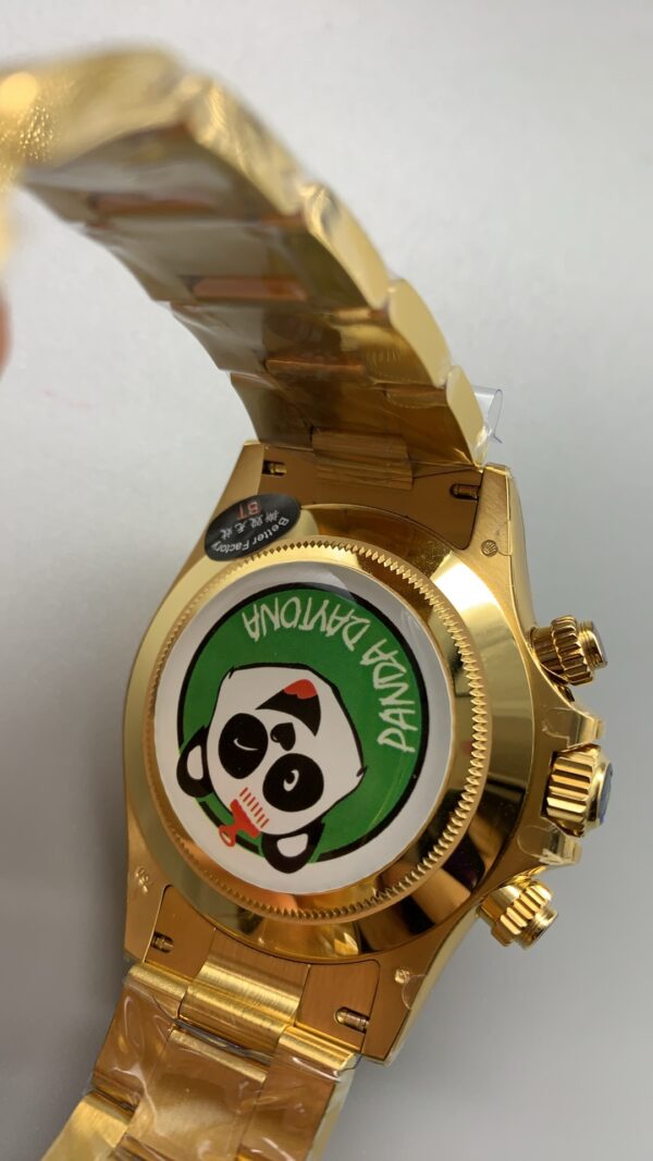 Daytona Cosmograph Daytona 40mm Yellow Gold Green 4130Movement
