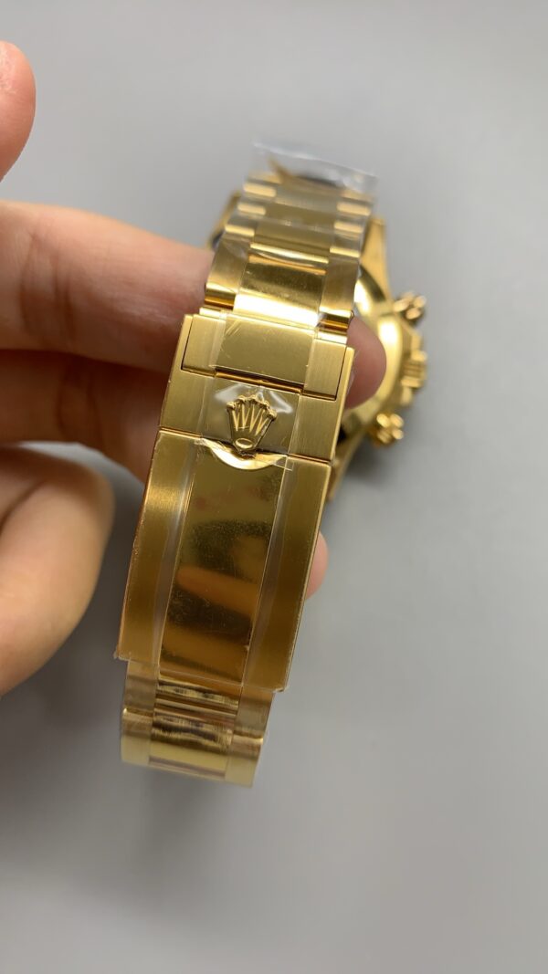Daytona Cosmograph Daytona 40mm Yellow Gold Green 4130Movement