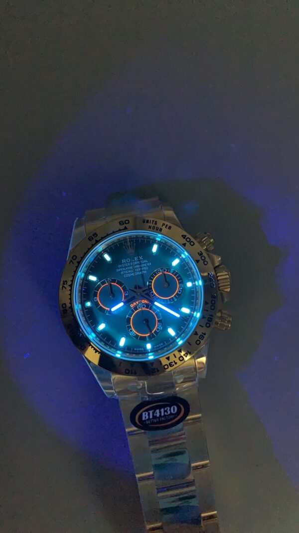 Daytona Cosmograph Daytona 40mm Yellow Gold Green 4130Movement