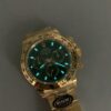Daytona Cosmograph Daytona 40mm Yellow Gold Green 4130Movement
