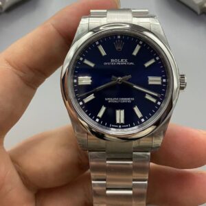 Oyster Perpetual 124300 1:1 Best Edition 904L Steel Blue Dial 3230Movement