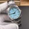 Oyster Perpetual 126000 3 1:1 Best Edition 904L Steel Tiffany Blue Dial DD3230 Movement