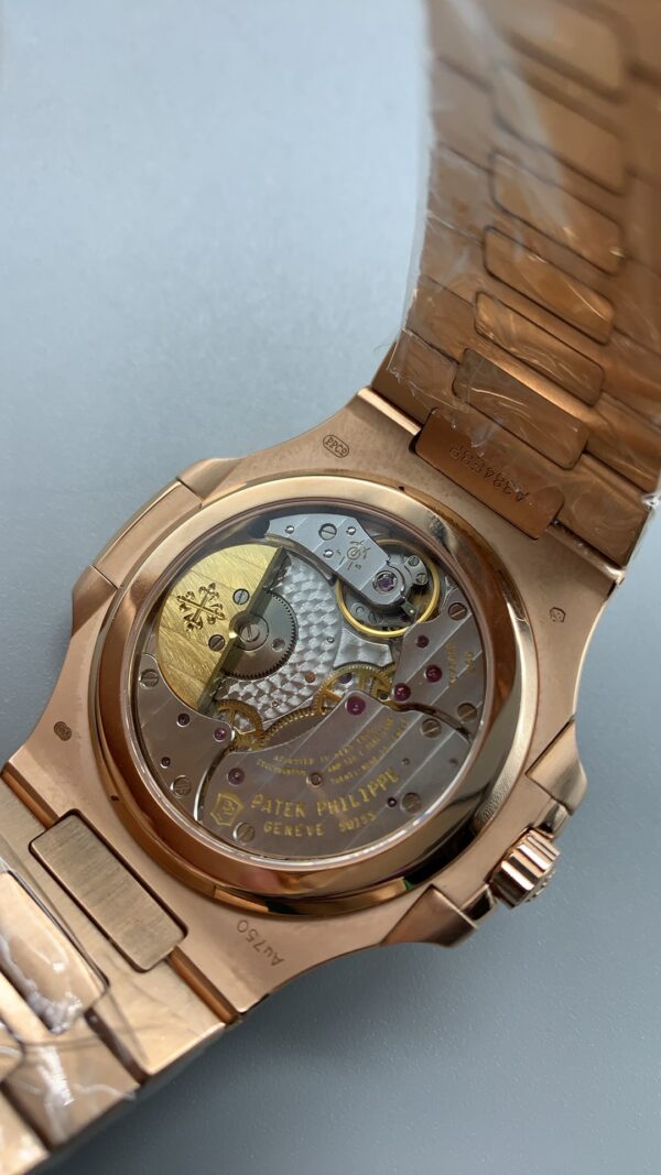 Patek Philippe Nautilus 5712 RG  1:1 Best Edition Brown Dial on RG Bracelet 240 Movement Super Clone