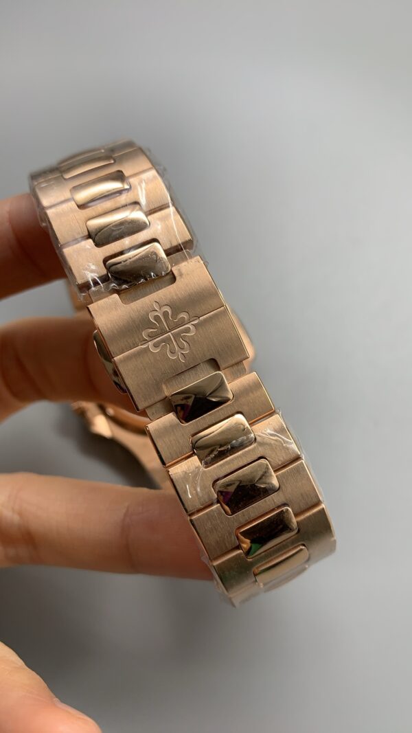 Patek Philippe Nautilus 5712 RG  1:1 Best Edition Brown Dial on RG Bracelet 240 Movement Super Clone