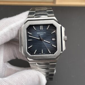 Patek Philippe Cubitus 5821 SS  Best Edition bule Dial on SS Bracelet 330Movement Super Clone