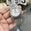 Audemars Piguet  Royal Oak 15400 1:1 Best Edition white Dial on  Bracelet SA3120 Super Clone