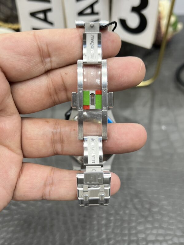 Audemars Piguet  Royal Oak 15400 1:1 Best Edition white Dial on  Bracelet SA3120 Super Clone