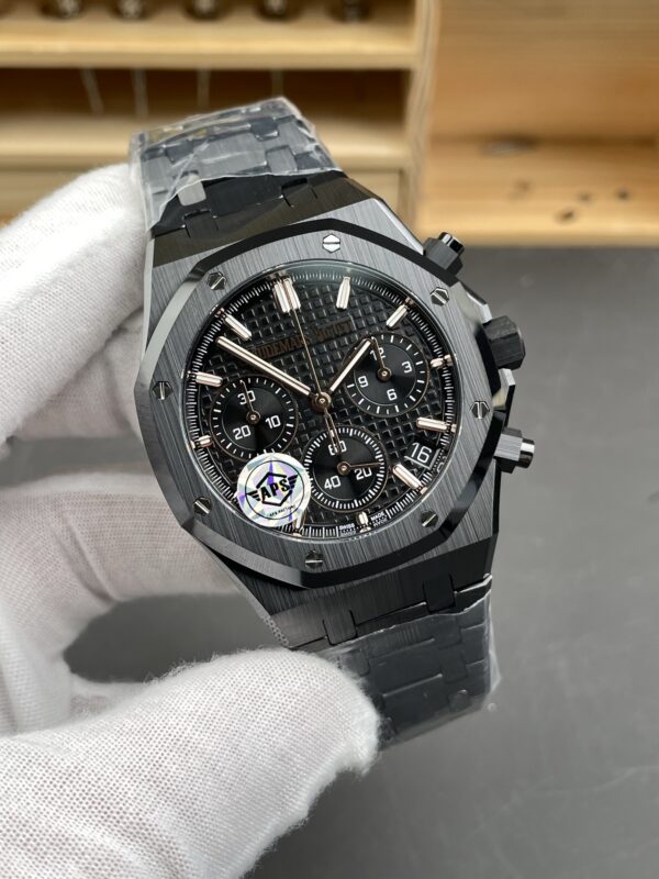 Audemars Piguet Royal Oak Chrono 26240 Black Ceramic  1:1 Best Edition on Ceramic Bracelet SA4401 Super Clone