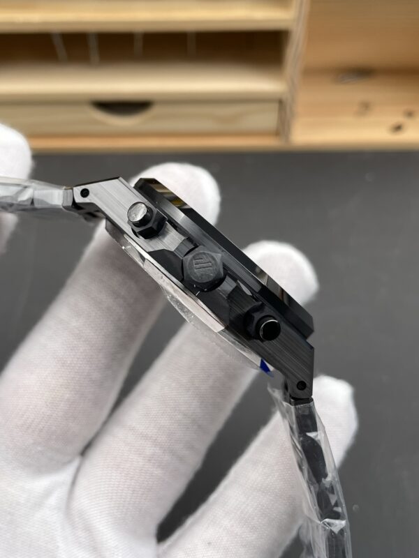 Audemars Piguet Royal Oak Chrono 26240 Black Ceramic  1:1 Best Edition on Ceramic Bracelet SA4401 Super Clone