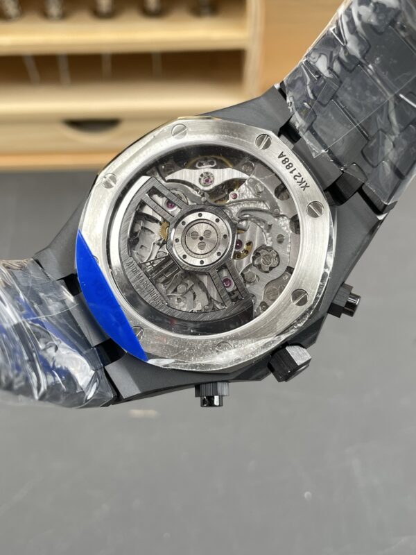 Audemars Piguet Royal Oak Chrono 26240 Black Ceramic  1:1 Best Edition on Ceramic Bracelet SA4401 Super Clone
