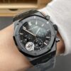 Audemars Piguet Royal Oak Chrono 26240 Black Ceramic  1:1 Best Edition on Ceramic Bracelet SA4401 Super Clone