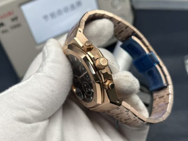 Audemars Piguet Royal Oak Chrono 26240 RG  1:1 Best Edition Green Dial on RG Bracelet 4401 Super Clone