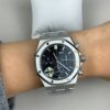 Audemars Piguet Royal Oak Chrono 26240 RG 1:1 Best Edition black Dial on RG Bracelet 4401 Super Clone