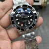 Omega Seamaster Diver 300M  1:1 Best Edition Black Ceramic Black Dial on SS Bracelet 8800 Super Clone