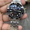 Omega Seamaster Diver 300M  1:1 Best Edition Black Ceramic Black Dial on SS Bracelet 8800 Super Clone