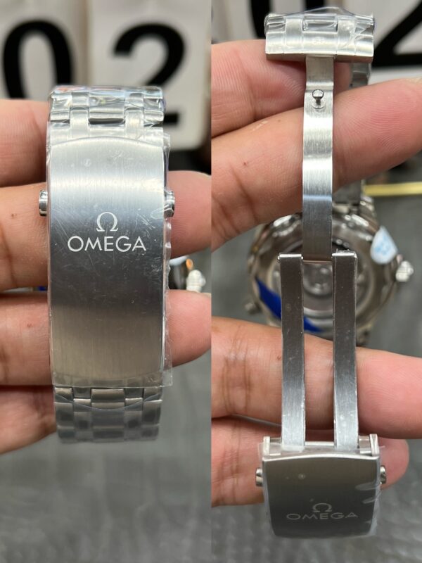 Omega Seamaster Diver 300M  1:1 Best Edition Black Ceramic Black Dial on SS Bracelet 8800 Super Clone