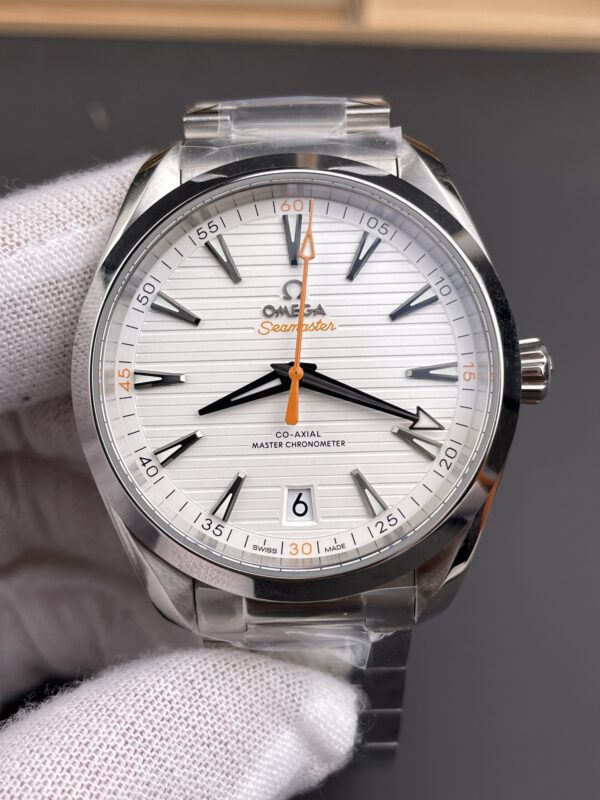 Omega Aqua Terra 150M 41mm SS  1:1 Best Edition white Dial on SS Bracelet 8900 Super Clone