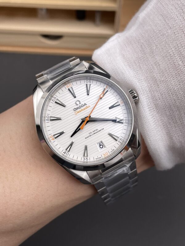 Omega Aqua Terra 150M 41mm SS  1:1 Best Edition white Dial on SS Bracelet 8900 Super Clone