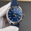 Omega Aqua Terra 41mm  1:1 Best Edition Summer Blue Dial on Blue Rubber Strap A8900 Super Clone