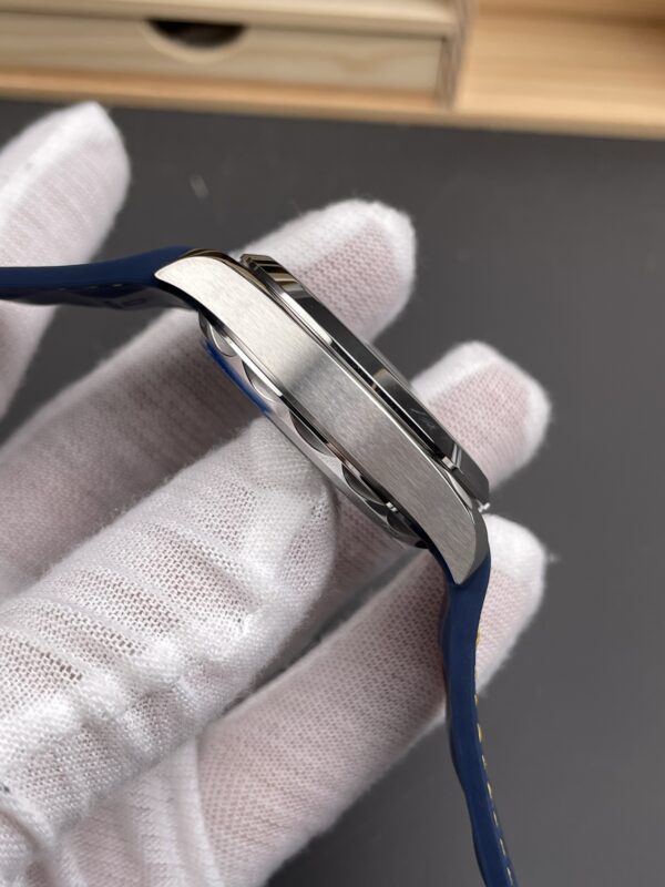 Omega Aqua Terra 41mm  1:1 Best Edition Summer Blue Dial on Blue Rubber Strap A8900 Super Clone