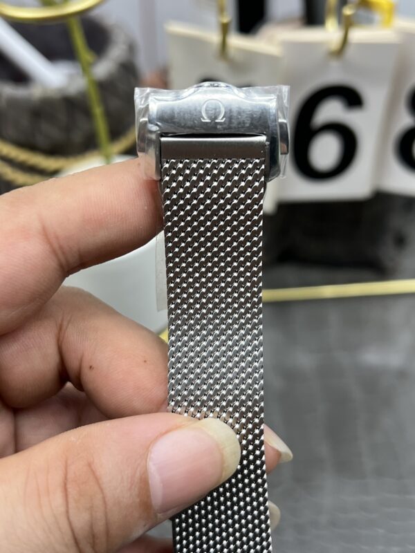 Omega Seamaster 300M Diver SS  1:1 Best Edition Silver Dial on SS Mesh Bracelet 8806 Super Clone