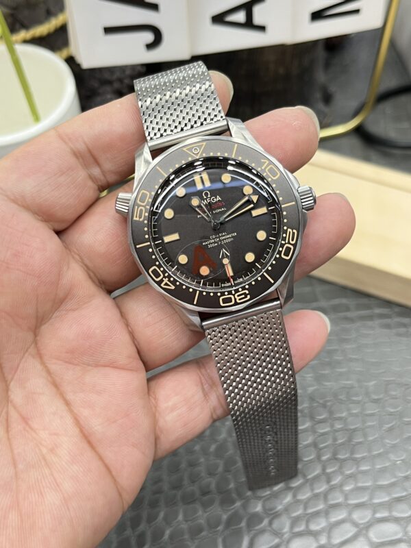 Omega Seamaster 300M “No Time to Die” Limited Edition 1:1 Best Edition on Titanium Bracelet 8806 Super Clone