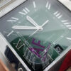 Cartier Santos  Cartier 40mm SS 1:1 Best Edition Green Dial on SS SmartLinks Bracelet MIYOTA 9015