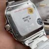 Cartier Santos  Cartier 40mm SS 1:1 Best Edition Green Dial on SS SmartLinks Bracelet MIYOTA 9015