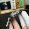 Cartier Santos 40mm SS 1:1 Best Edition Green Dial on SS SmartLinks Leather Strap MIYOTA 9015