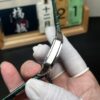Cartier Santos 40mm SS 1:1 Best Edition Green Dial on SS SmartLinks Leather Strap MIYOTA 9015