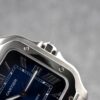 Cartier Santos  40mm SS  1:1 Best Edition Blue Dial on SS SmartLinks Bracelet MIYOTA 9015