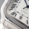 Cartier Santos  40mm SS  1:1 Best Edition white Dial on SS SmartLinks Bracelet MIYOTA 9015