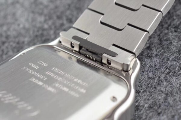 Cartier Santos  40mm SS  1:1 Best Edition white Dial on SS SmartLinks Bracelet MIYOTA 9015