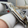 Cartier Panthère Ladies gold 27mm SS/YG  1:1 Best Edition Shells Dial on SS/YG Bracelet Ronda Quartz