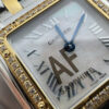 Cartier Panthère Ladies gold 27mm SS/YG  1:1 Best Edition Shells Dial on SS/YG Bracelet Ronda Quartz