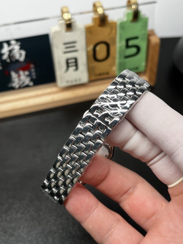Cartier Panthère Ladies  27mm SS/YG  1:1 Best Edition white Dial on SS/YG Bracelet Ronda Quartz